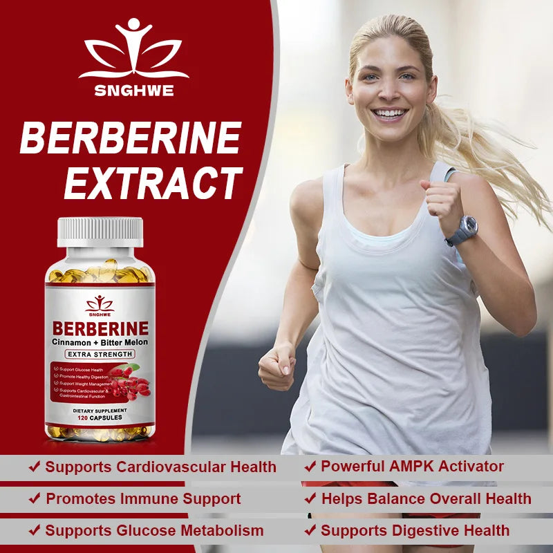Berberine Ceylon Cinnamon Bitter Gourd - a supplement that promotes liver function and intestinal health