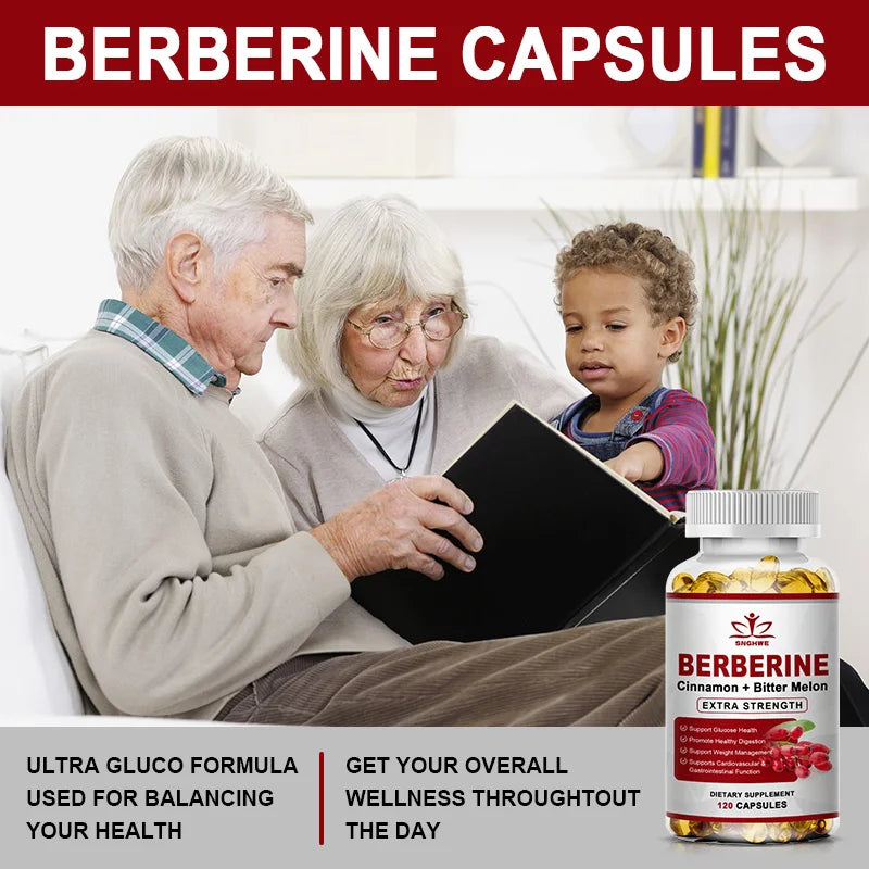 Berberine Ceylon Cinnamon Bitter Gourd - a supplement that promotes liver function and intestinal health