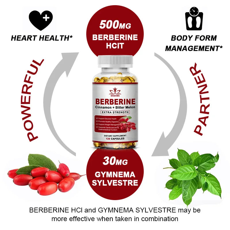 Berberine Ceylon Cinnamon Bitter Gourd - a supplement that promotes liver function and intestinal health